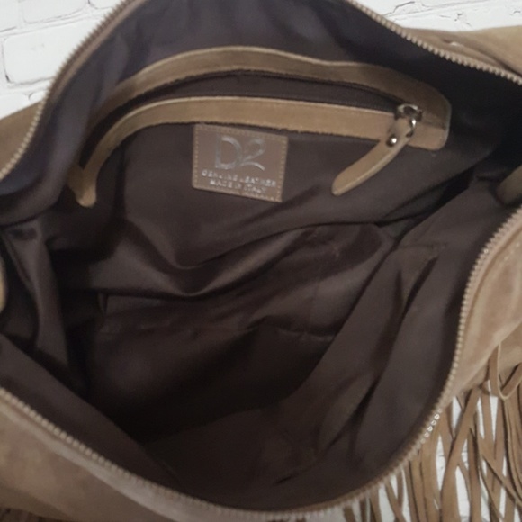 Dsquared2 suede fringe bag - Picture 5 of 8